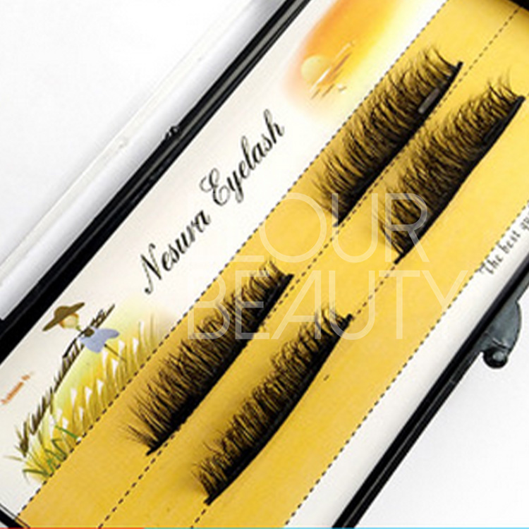 Silk 3D magnetic false eyelashes one by one China EA115